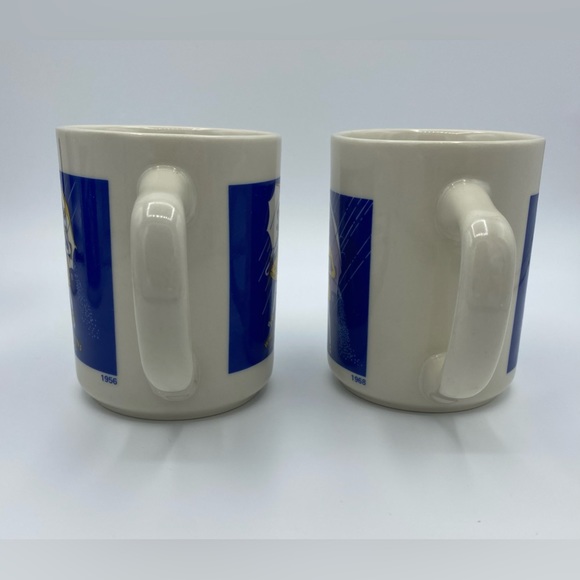 Vintage Morton Salt Girl Coffee Tea Mugs Set of 4 When It Rains It Pours Used - Picture 4 of 12